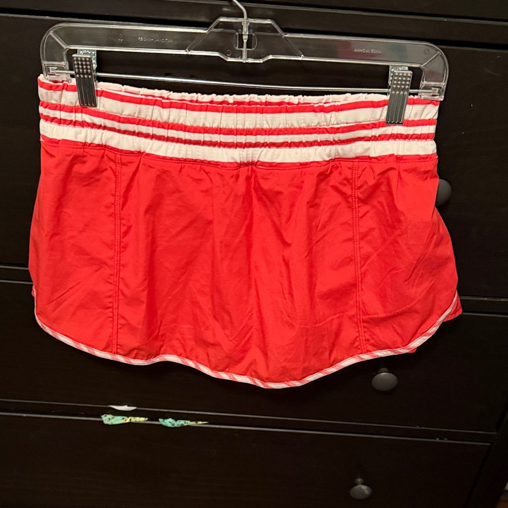 lululemon athletica Red Tennis skirt
